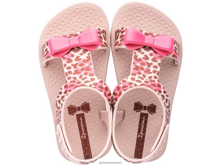 Footwear VR06T365 Babies Pink Bow Ipanema B Dreams Leopard