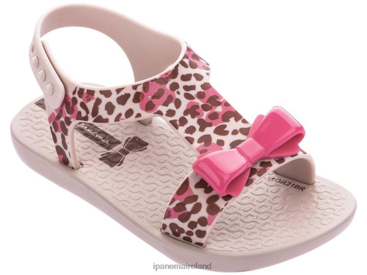 Footwear VR06T365 Babies Pink Bow Ipanema B Dreams Leopard