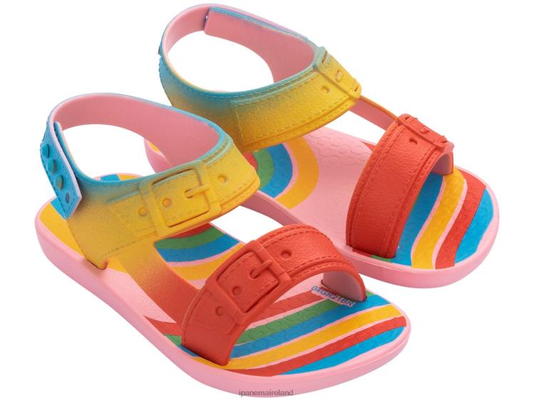 Footwear VR06T370 Babies Pink Red Ipanema B Playtime Buckle