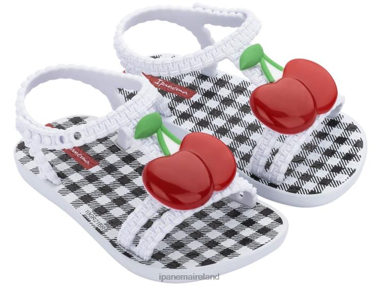 Footwear VR06T373 Babies White Contrast Ipanema B My First Cherry