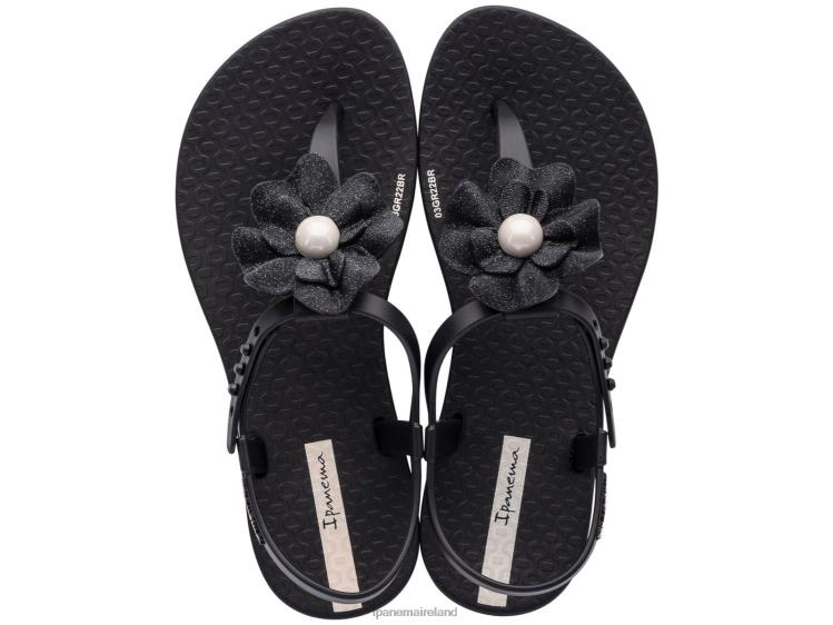 Footwear VR06T309 Kids Black Ipanema K Flora Sandal
