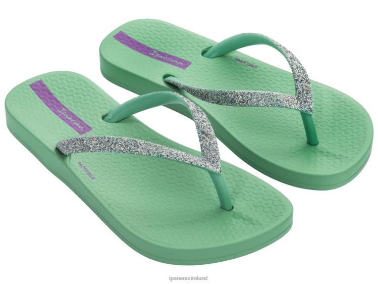 Footwear VR06T318 Kids Glitter Mint Ipanema K Anatomic