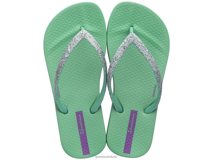 Footwear VR06T318 Kids Glitter Mint Ipanema K Anatomic
