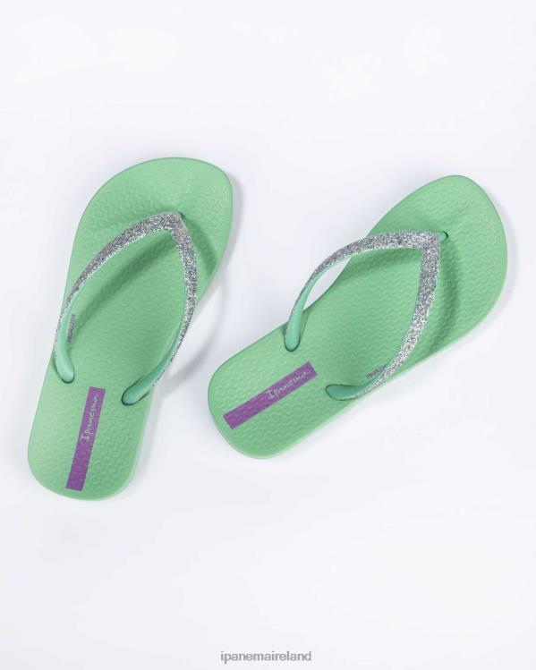 Footwear VR06T318 Kids Glitter Mint Ipanema K Anatomic