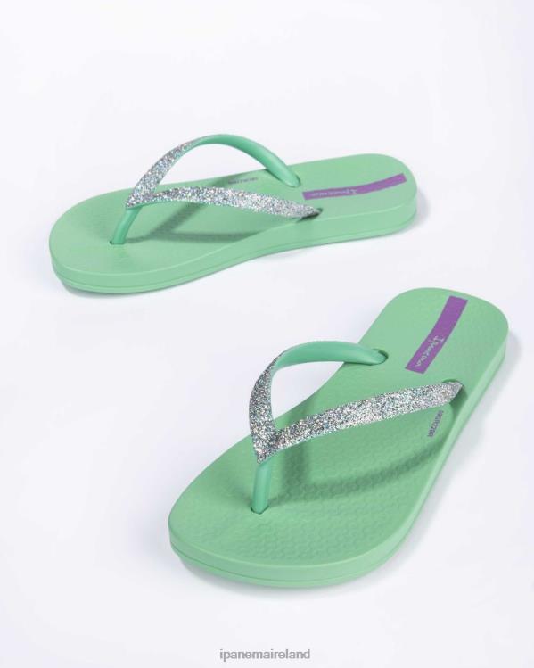 Footwear VR06T318 Kids Glitter Mint Ipanema K Anatomic