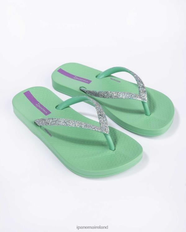 Footwear VR06T318 Kids Glitter Mint Ipanema K Anatomic