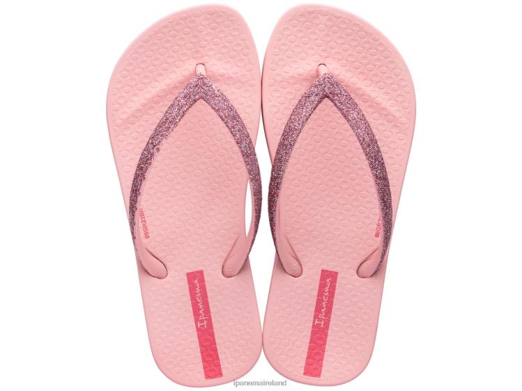 Footwear VR06T319 Kids Glitter Pink Ipanema K Anatomic