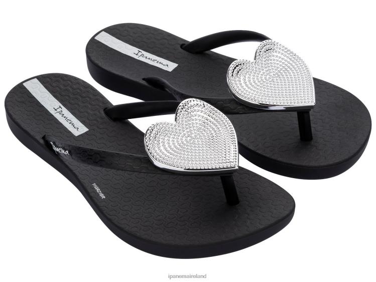 Footwear VR06T338 Kids Black Dot Ipanema K Maxi Heart