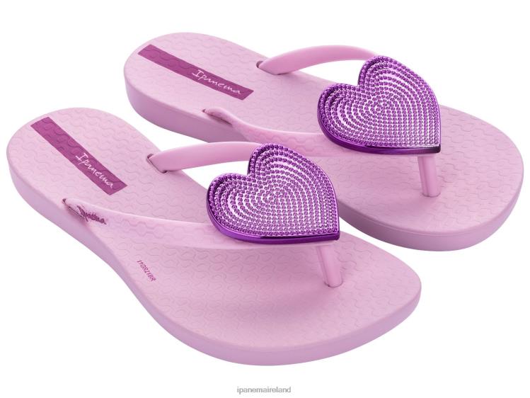 Footwear VR06T339 Kids Lilac Dot Ipanema K Maxi Heart