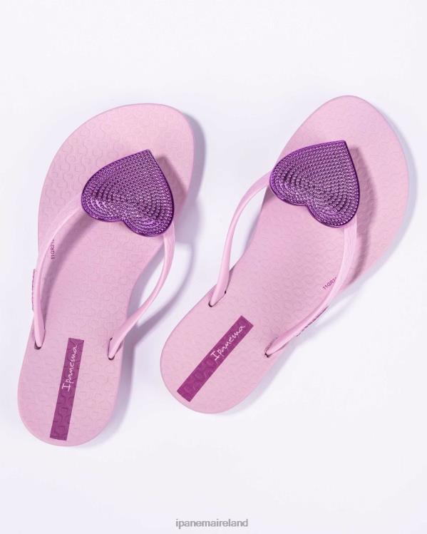 Footwear VR06T339 Kids Lilac Dot Ipanema K Maxi Heart