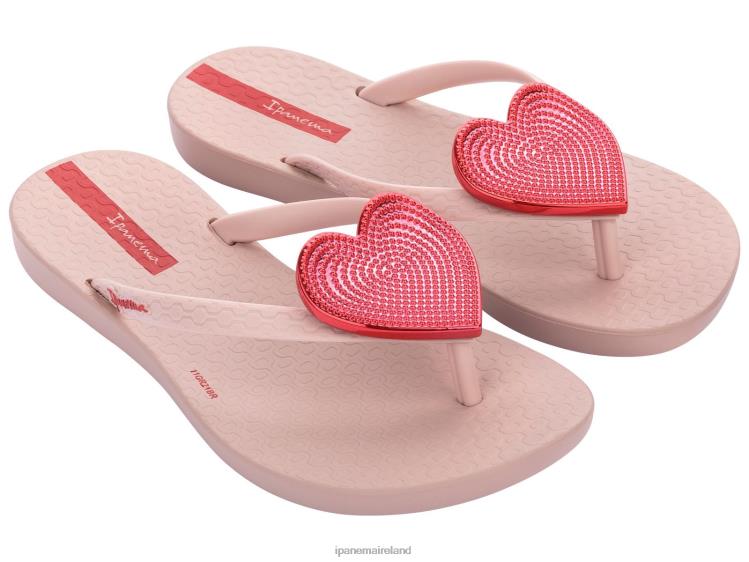 Footwear VR06T341 Kids Red Blush Dot Ipanema K Maxi Heart