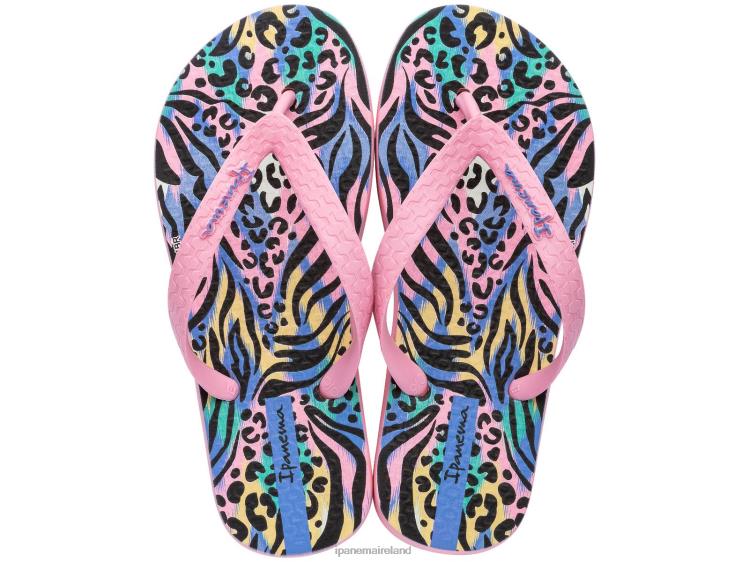 Footwear VR06T345 Kids Baby Pink Animal Ipanema K Classic