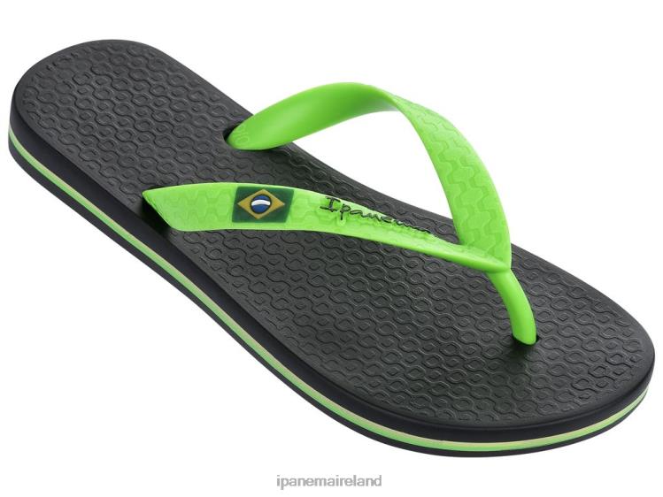 Footwear VR06T349 Kids Green Black Ipanema K Classic Brazil 21