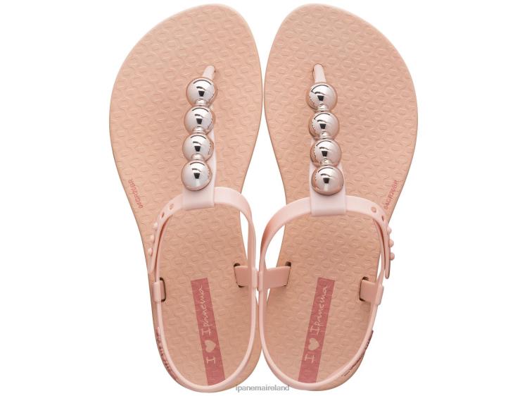 Footwear VR06T376 Kids Blush Chrome Ipanema K Pebble Sandal