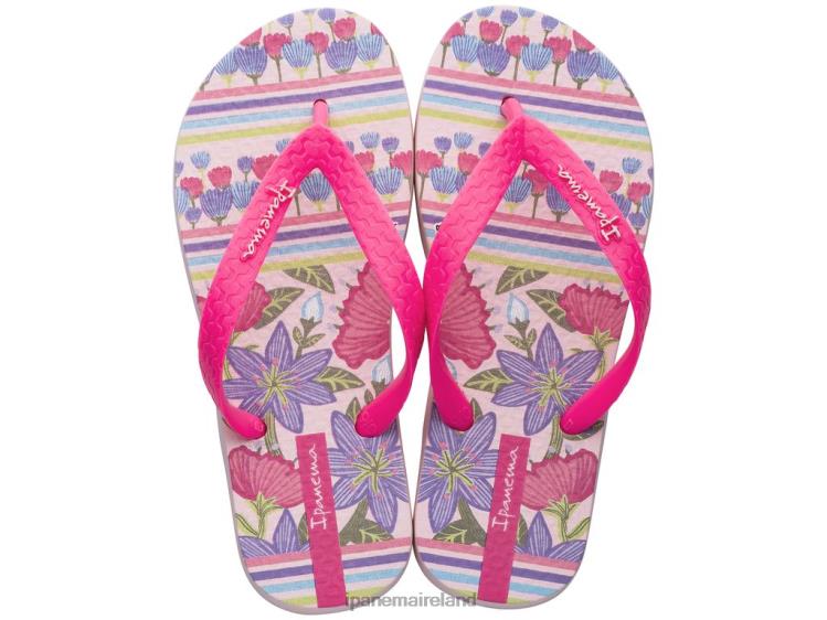 Footwear VR06T392 Kids Bright Pink Flower Ipanema K Classic 23