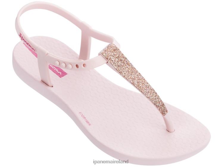 Footwear VR06T397 Kids Baby Pink Ipanema K Charm Glitter Sandal 23