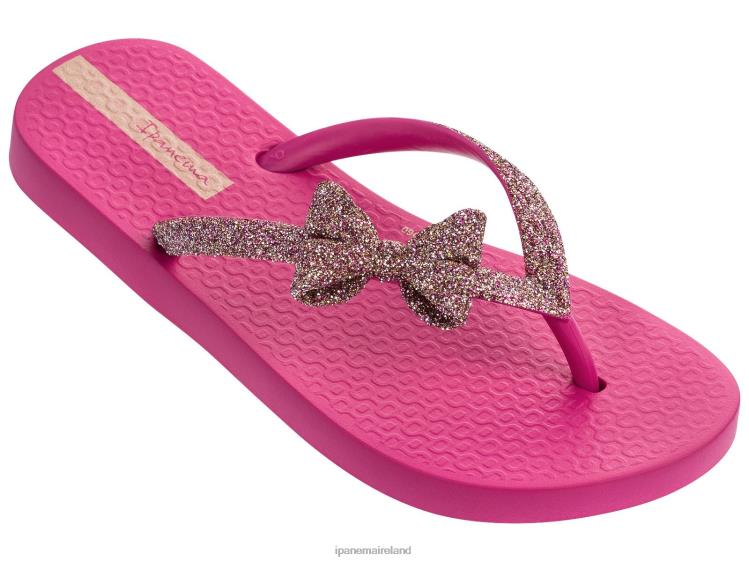 Footwear VR06T403 Kids Pink Bow Ipanema K Lolita Glitter