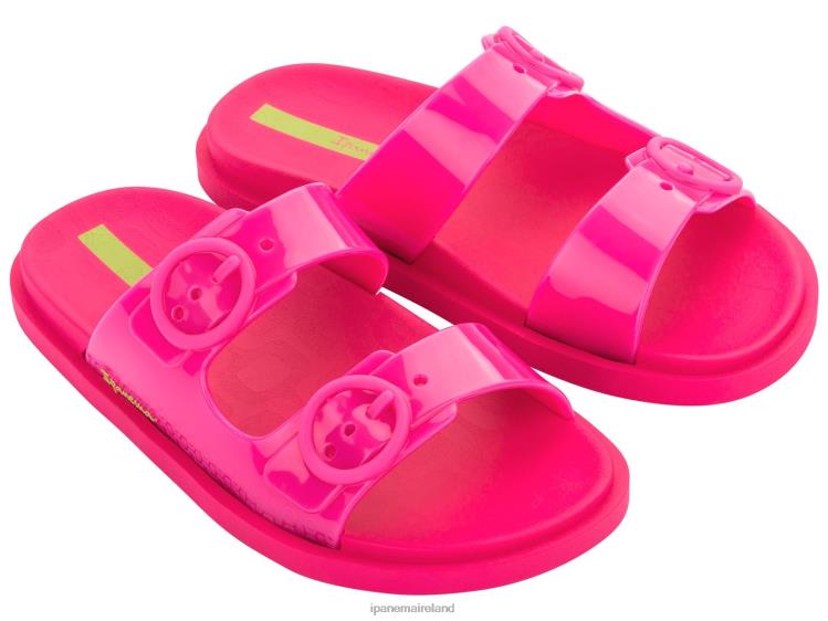 Footwear VR06T313 Kids Bright Pink Ipanema K Follow Slide