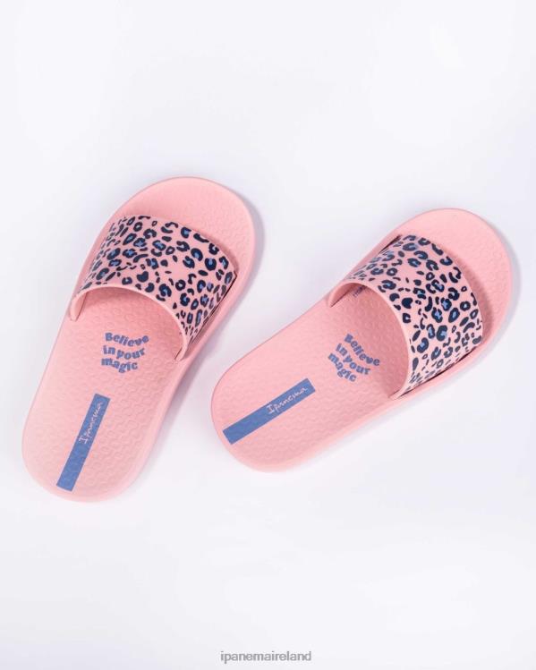 Footwear VR06T315 Kids Pink Animal Ipanema K Urbana Slide