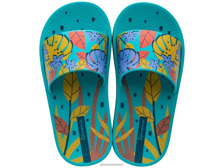 Footwear VR06T355 Kids Aqua Jungle Ipanema K Urban Slide
