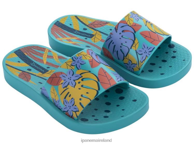 Footwear VR06T355 Kids Aqua Jungle Ipanema K Urban Slide