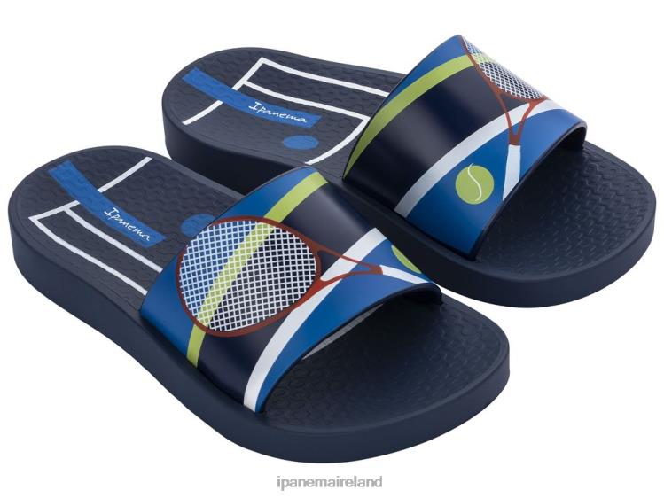 Footwear VR06T356 Kids Navy Tennis Ipanema K Urban Slide
