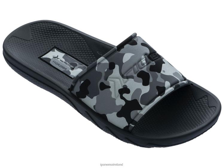 Footwear VR06T382 Kids Black Ipanema K Camo Slide