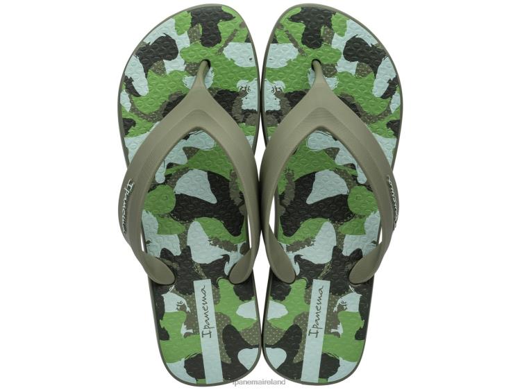 Footwear VR06T443 Men Camo Green Ipanema Deck Plus