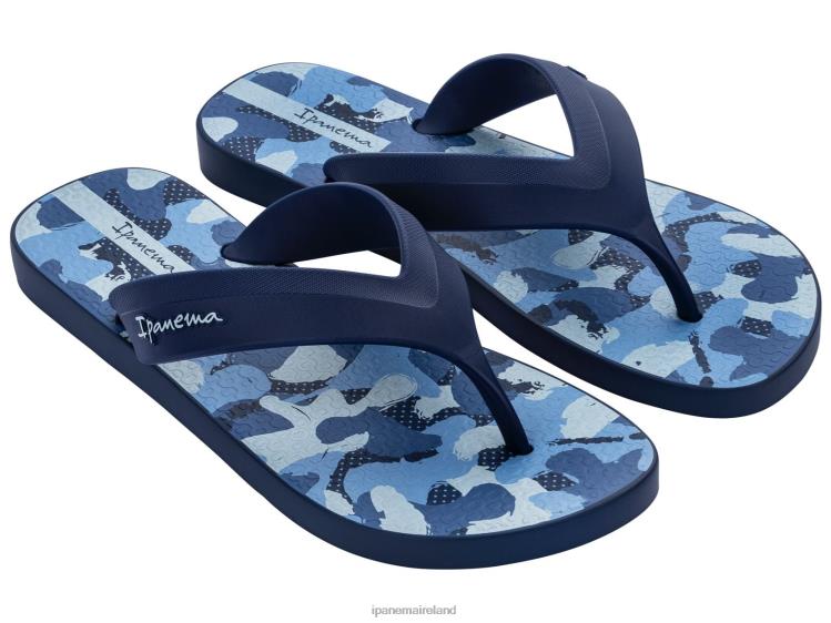 Footwear VR06T444 Men Camo Navy Ipanema Deck Plus