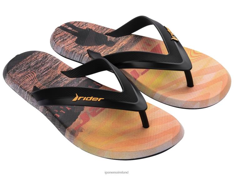 Footwear VR06T480 Men Black Yellow Ipanema R1 Energy Print
