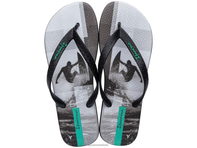 Footwear VR06T498 Men Black Ipanema Summer Print