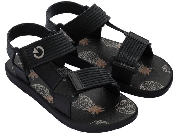 Footwear VR06T471 Men Black Ipanema Ilheus Sandal