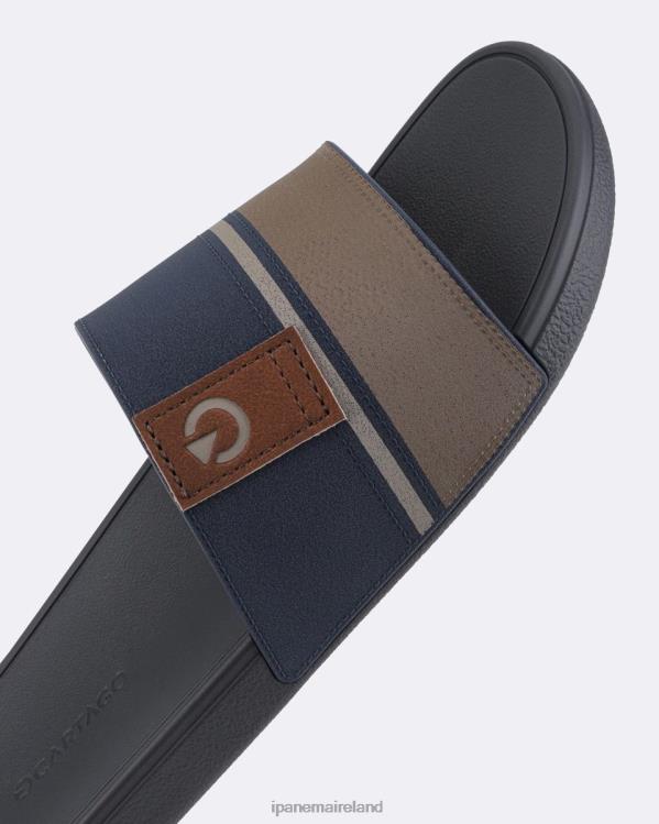 Footwear VR06T462 Men Blue Stripe Ipanema Dakar Slide