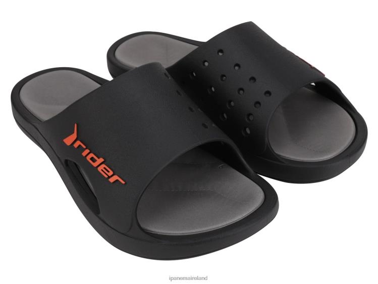 Footwear VR06T490 Men Black Grey Ipanema Bay Slide