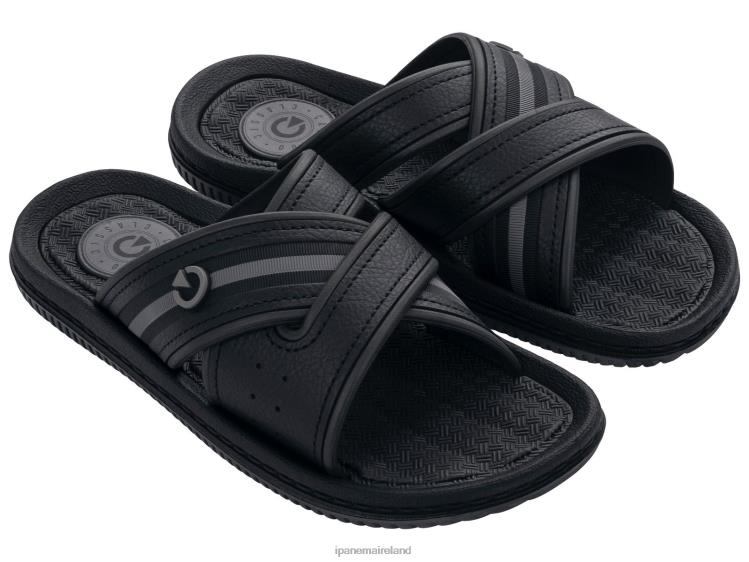Footwear VR06T496 Men Black Ipanema Fiji Slide