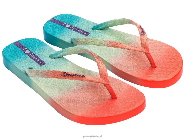 Footwear VR06T100 Women Coral Rainbow Ipanema California Vibes