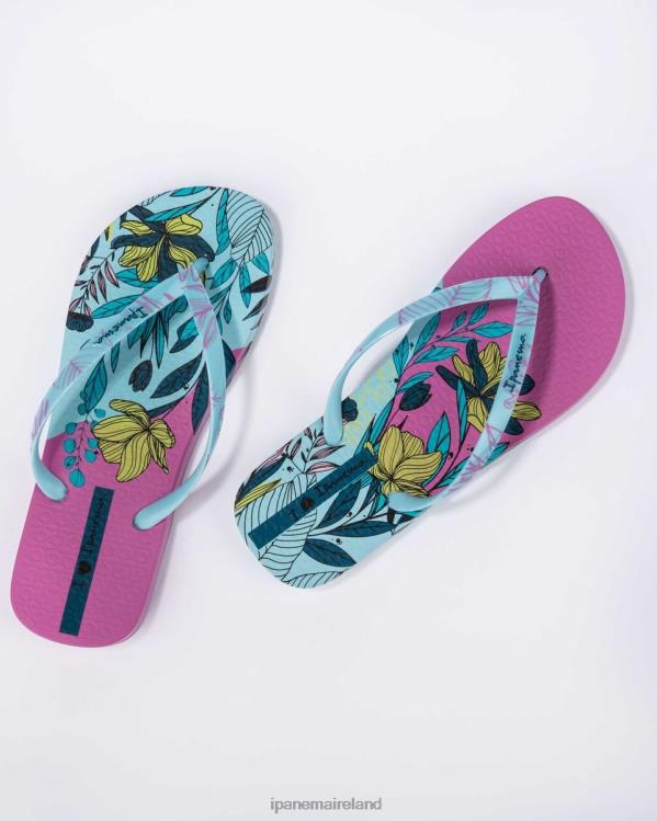 Footwear VR06T102 Women Aqua Ipanema Flower Bomb