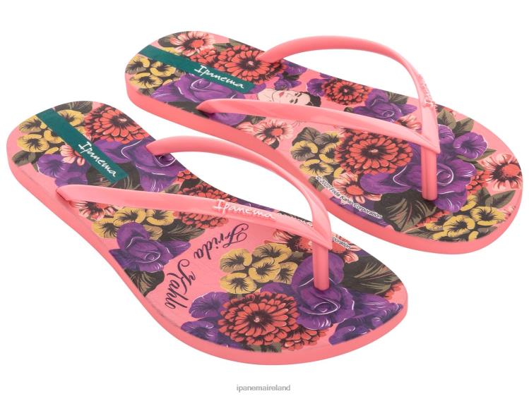 Footwear VR06T104 Women Salmon Pink Ipanema Frida Thong