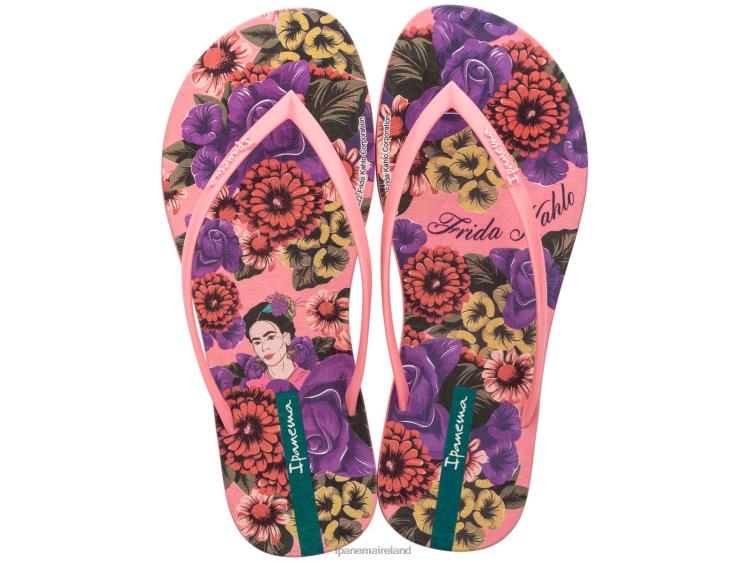 Footwear VR06T104 Women Salmon Pink Ipanema Frida Thong