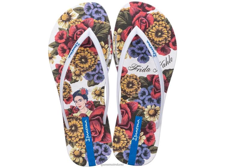 Footwear VR06T105 Women White Ipanema Frida Thong