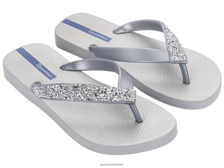 Footwear VR06T108 Women Silver Crystal Ipanema Glam Special