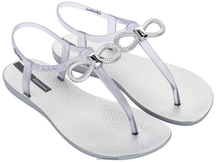 Footwear VR06T112 Women Silver Ipanema Belle Sandal Bow