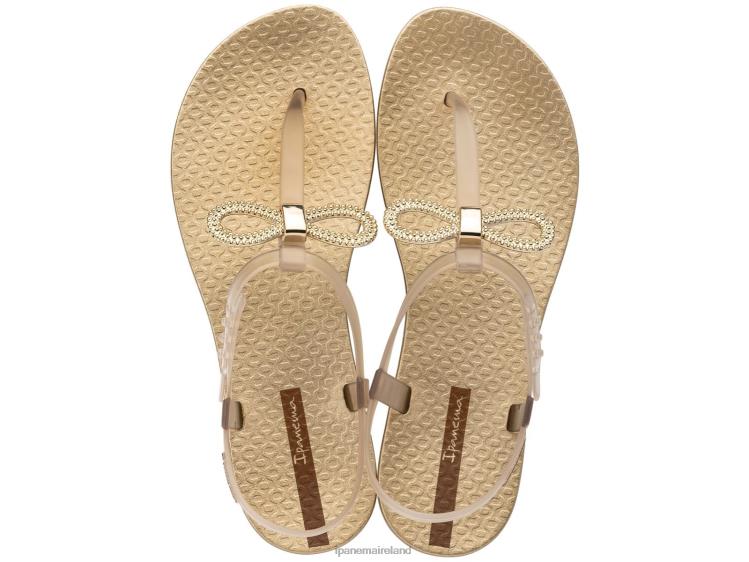 Footwear VR06T113 Women Soft Gold Ipanema Belle Sandal Bow