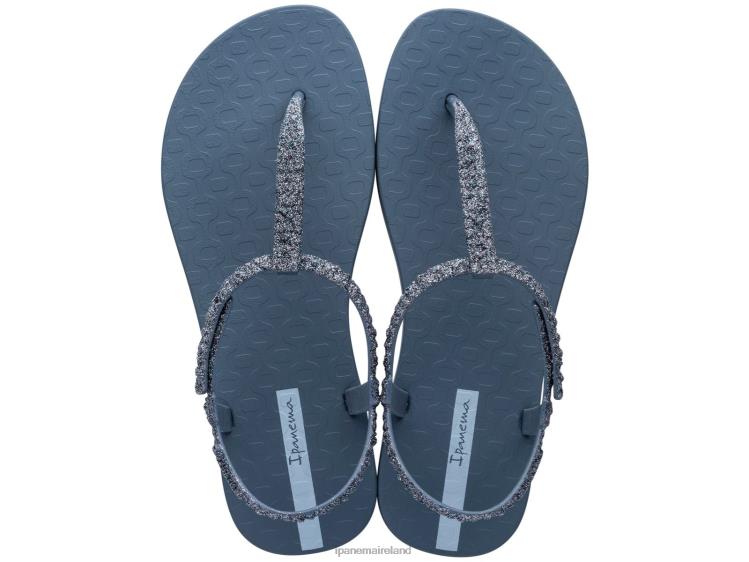 Footwear VR06T115 Women Blue Ipanema Class Sandal Glitter
