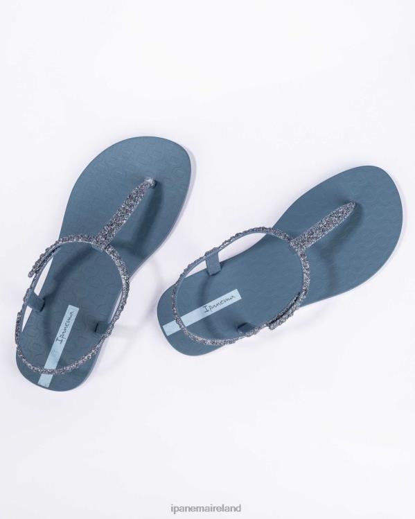 Footwear VR06T115 Women Blue Ipanema Class Sandal Glitter