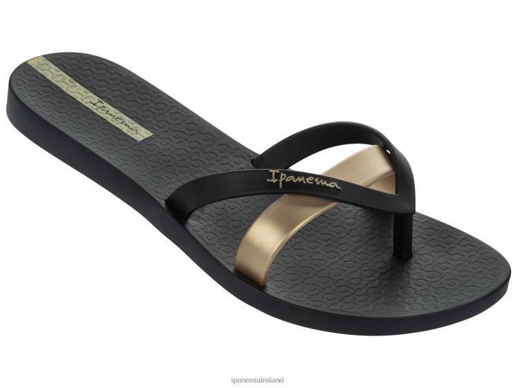 Footwear VR06T126 Women Black Gold Ipanema Kirei 21