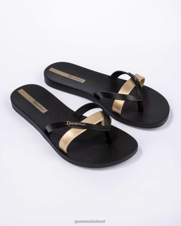 Footwear VR06T126 Women Black Gold Ipanema Kirei 21