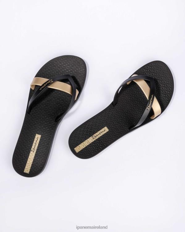 Footwear VR06T126 Women Black Gold Ipanema Kirei 21