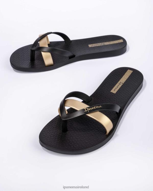 Footwear VR06T126 Women Black Gold Ipanema Kirei 21