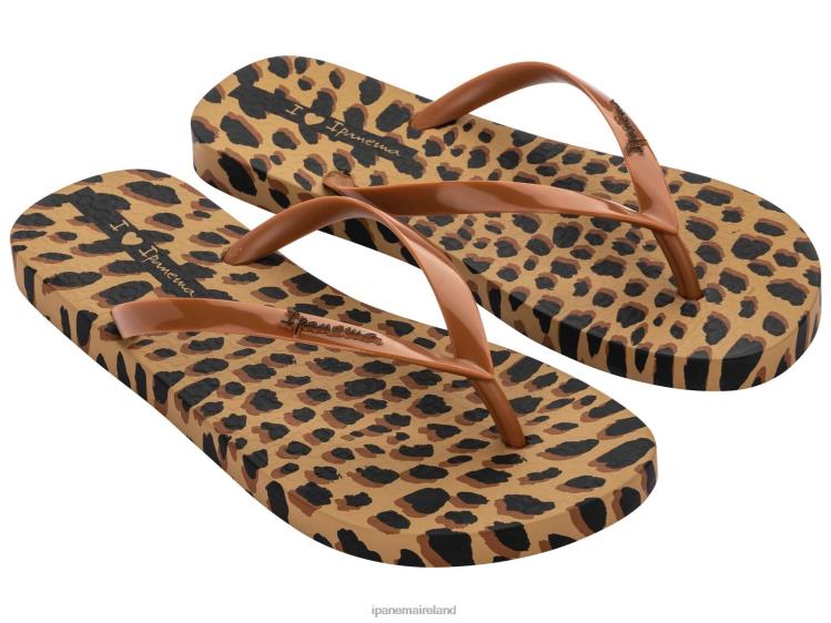 Footwear VR06T130 Women Tan Ipanema Animal